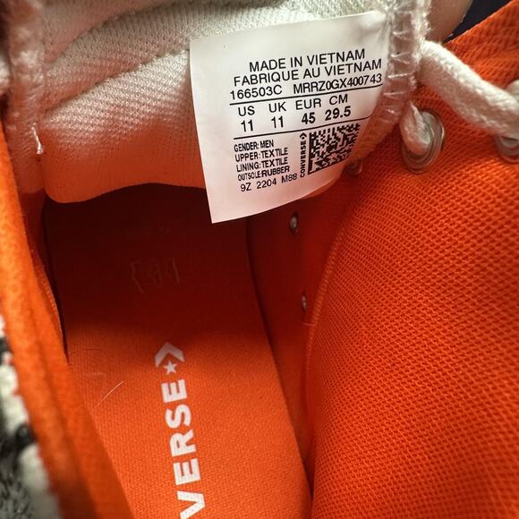 Converse Chuck 70 High 'UNT1TL3D Shoes Mens Size 11 Not A Chuck High Top 166503C - Picture 8 of 9